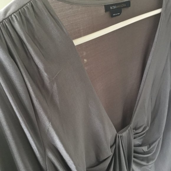 Long dressy top with sheering front and sides - Picture 3 of 5